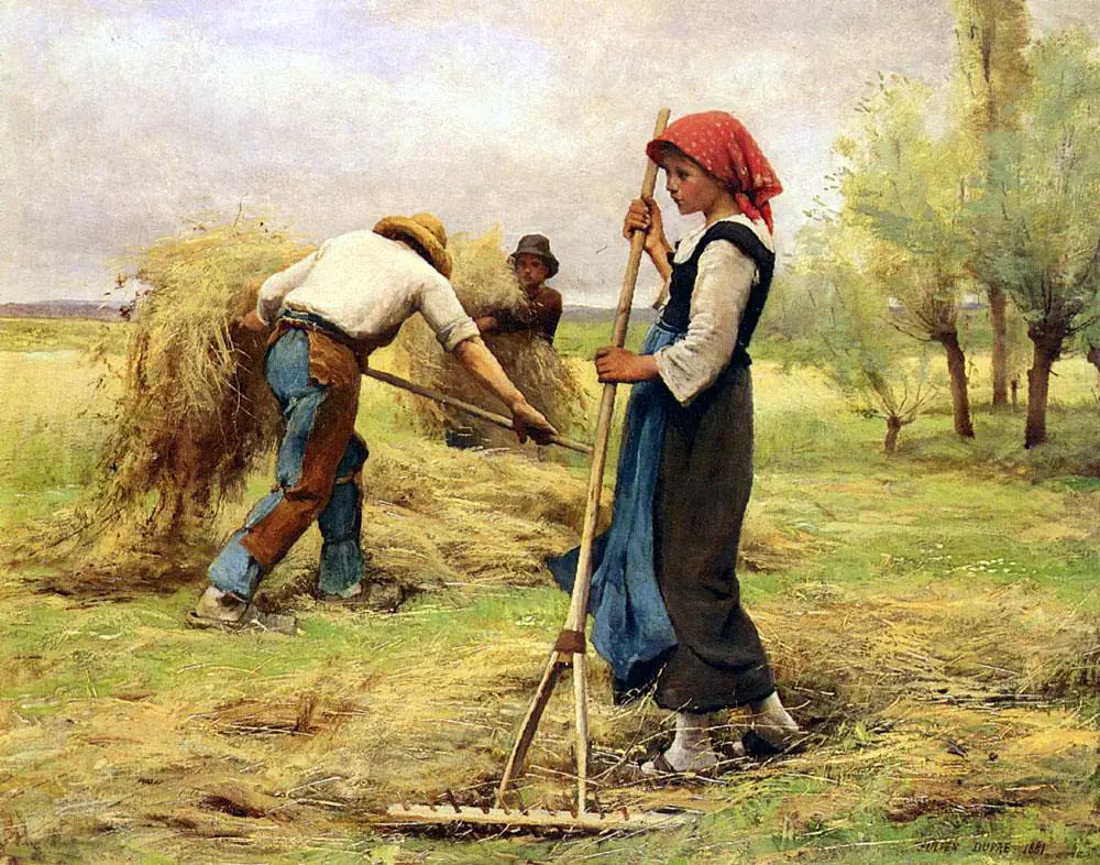 La Recolte Des Foins - Julien Dupré