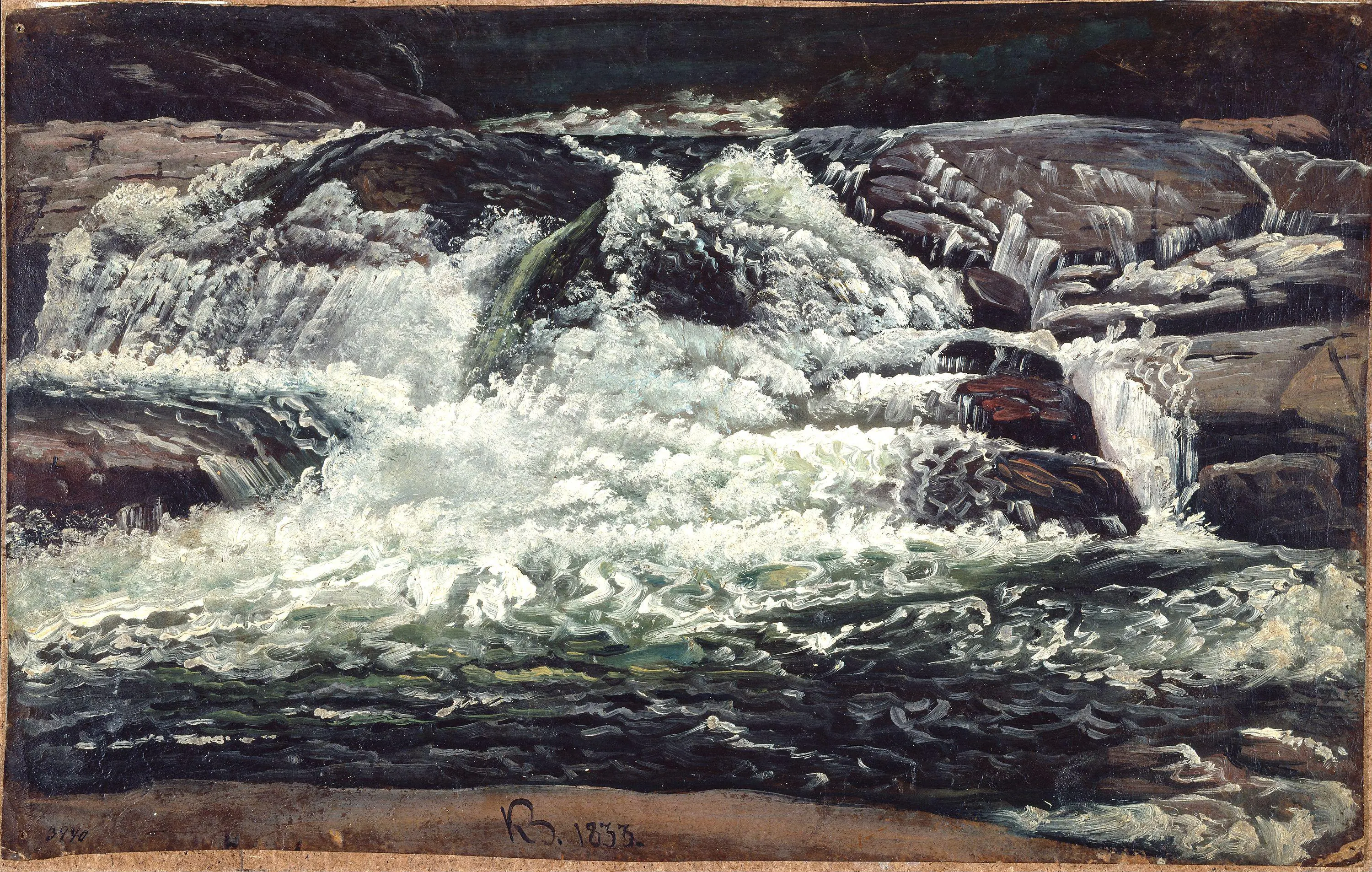 Une cascade - Knut Baade