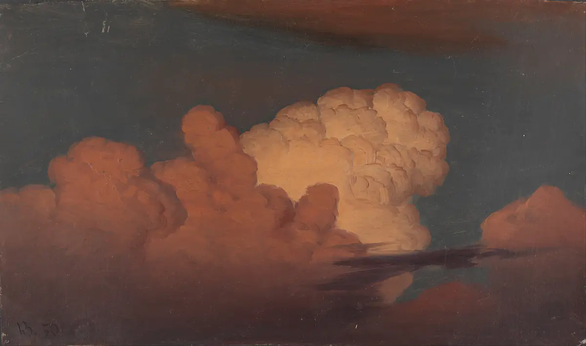 Étude de nuages - Knut Baade