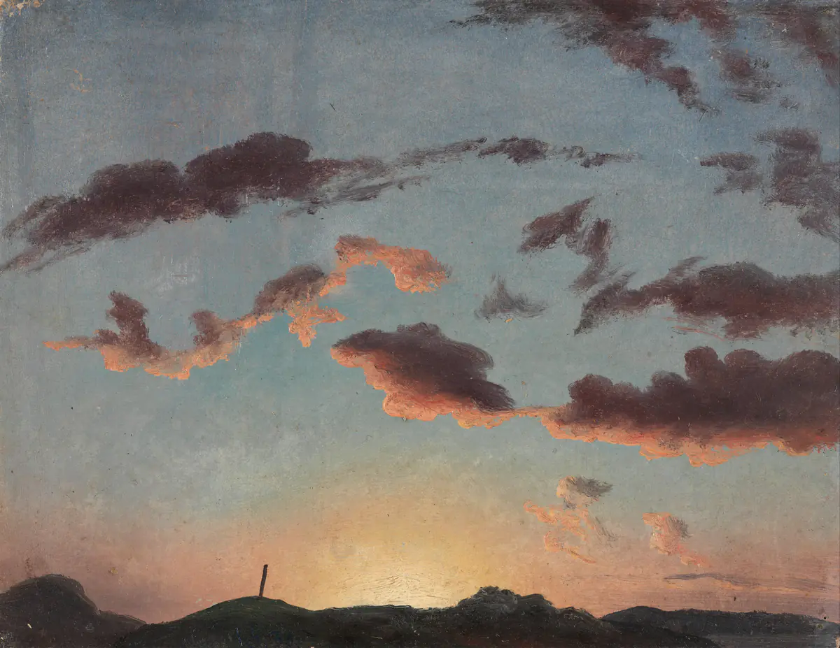 Étude de nuages - Knut Baade