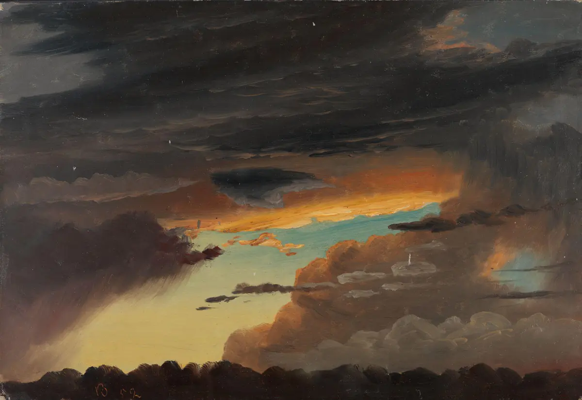 Étude de nuages - Knut Baade