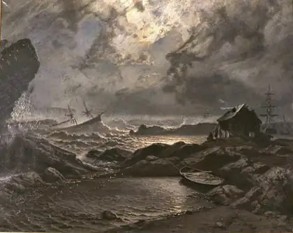 Nuit de tempête - Knut Baade