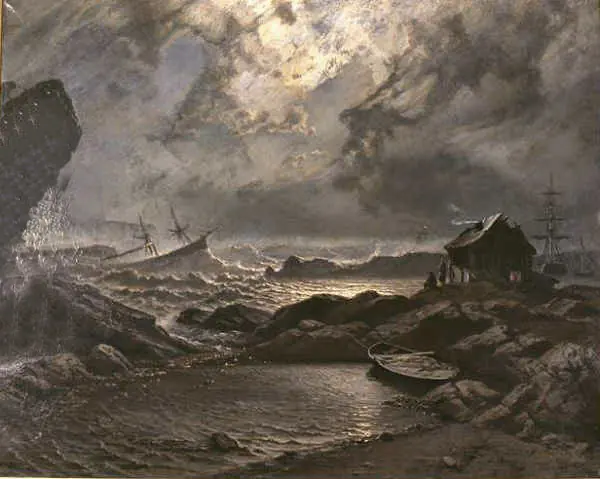 Nuit de tempête - Knut Baade