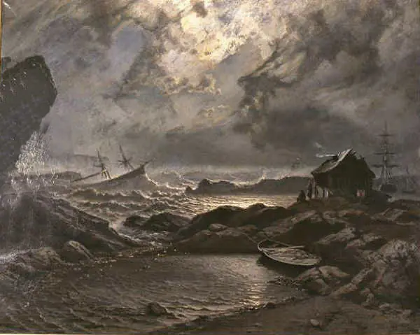 Nuit de tempête - Knut Baade