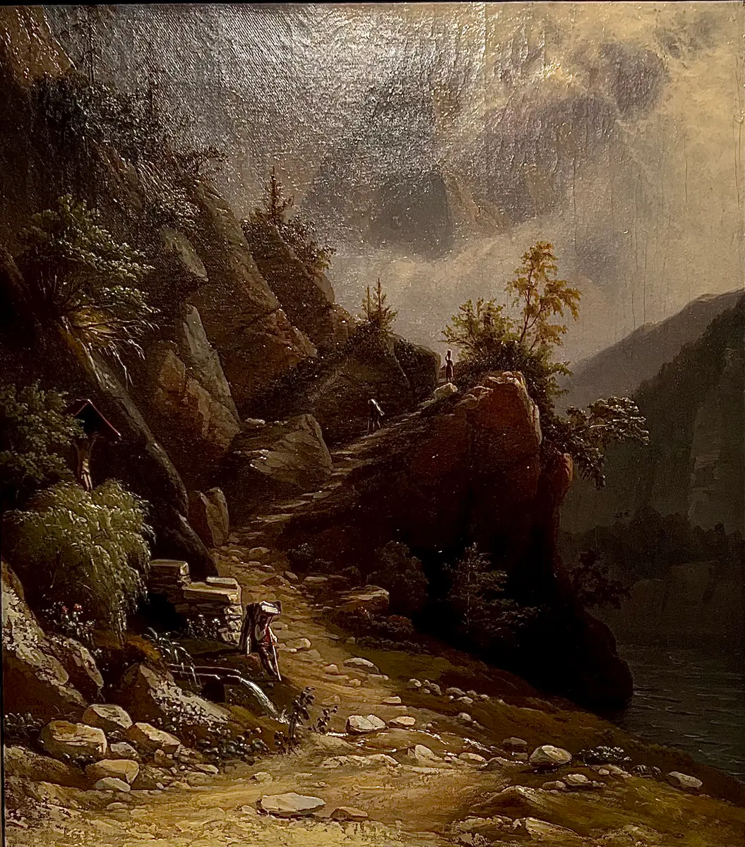 Paysage alpin - Knut Baade