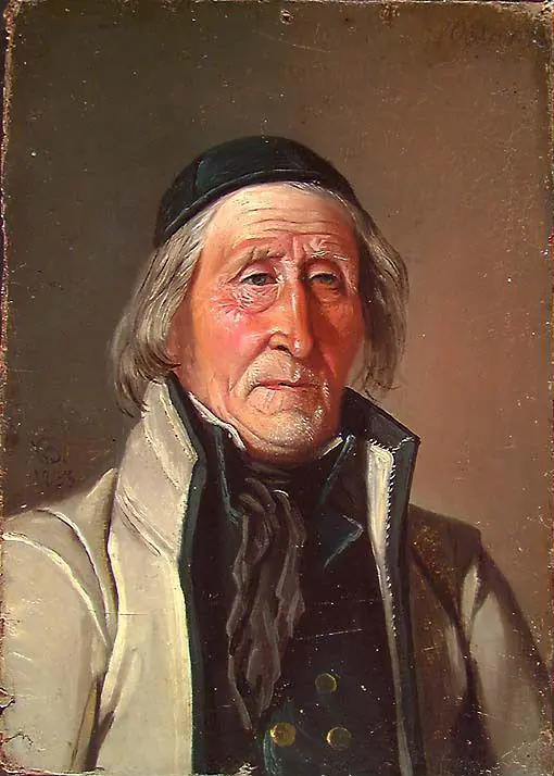 Portrait d'un vieux fermier - Knut Baade