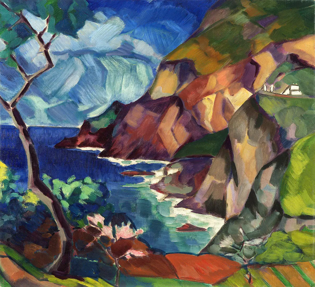Paysage de Capri - Konrad Mägi