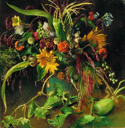 Fleurs - Konstantin Makovsky