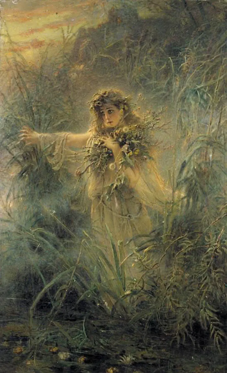 Ophélie - Konstantin Makovsky
