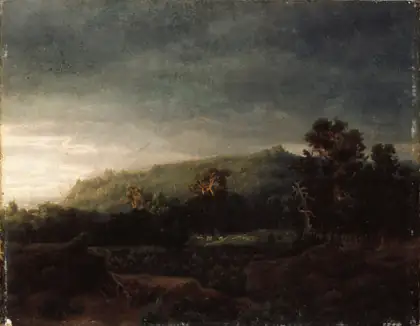 Une forêt - Lars Hertervig