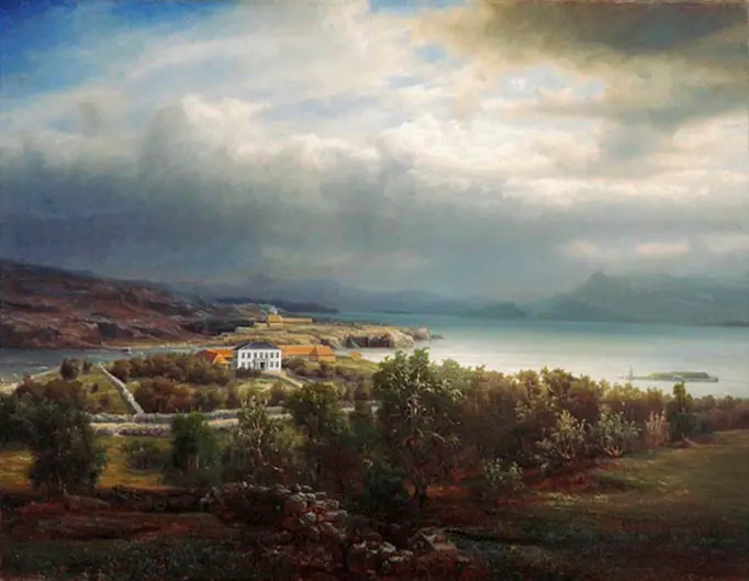 Depuis Hillevåg - Lars Hertervig