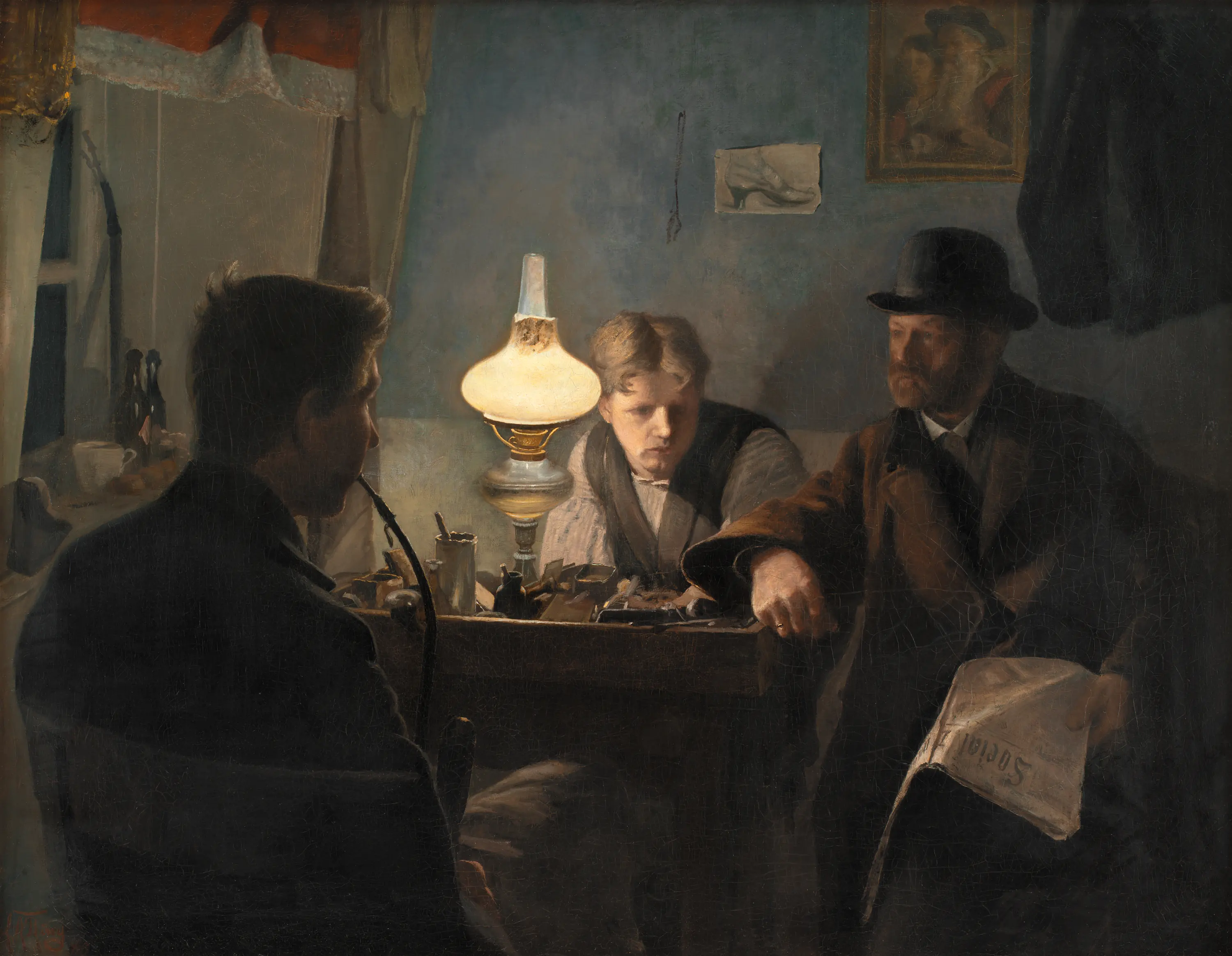 Visite d'un atelier de cordonnier - Laurits Andersen Ring