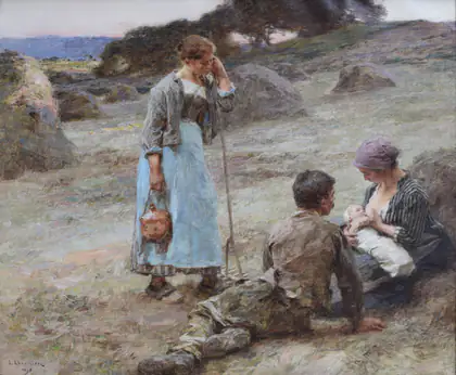 L’Heure du bébé - Léon Lhermitte