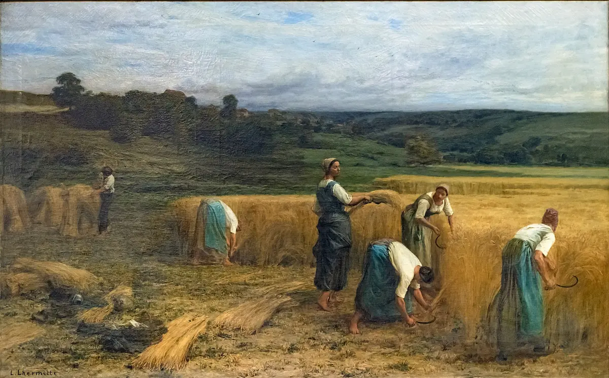 La Moisson - Léon Lhermitte