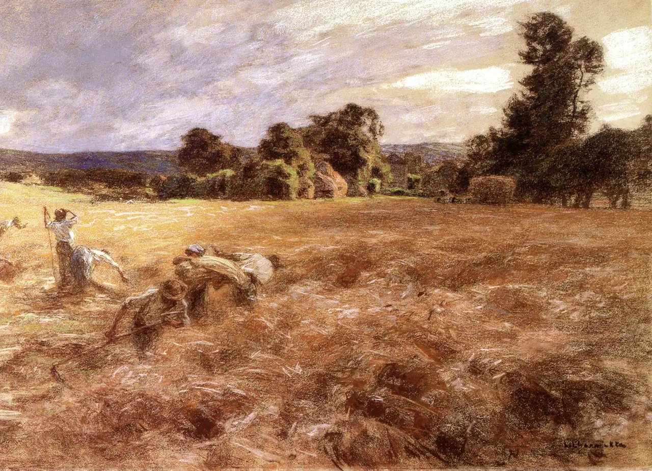 L’Orage sur la moisson - Léon Lhermitte