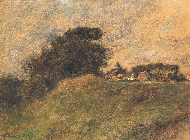 Paysage de Wissant - Léon Lhermitte