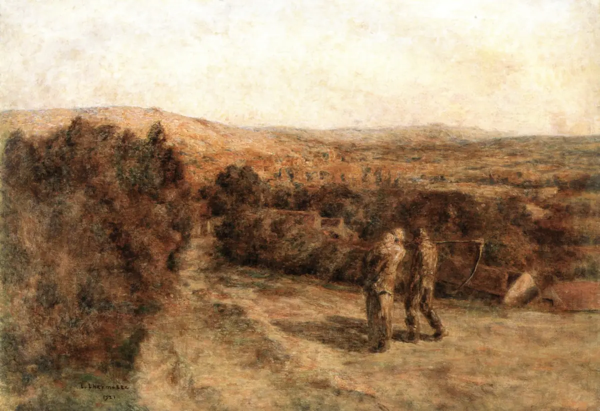 Le Retour des champs - Léon Lhermitte