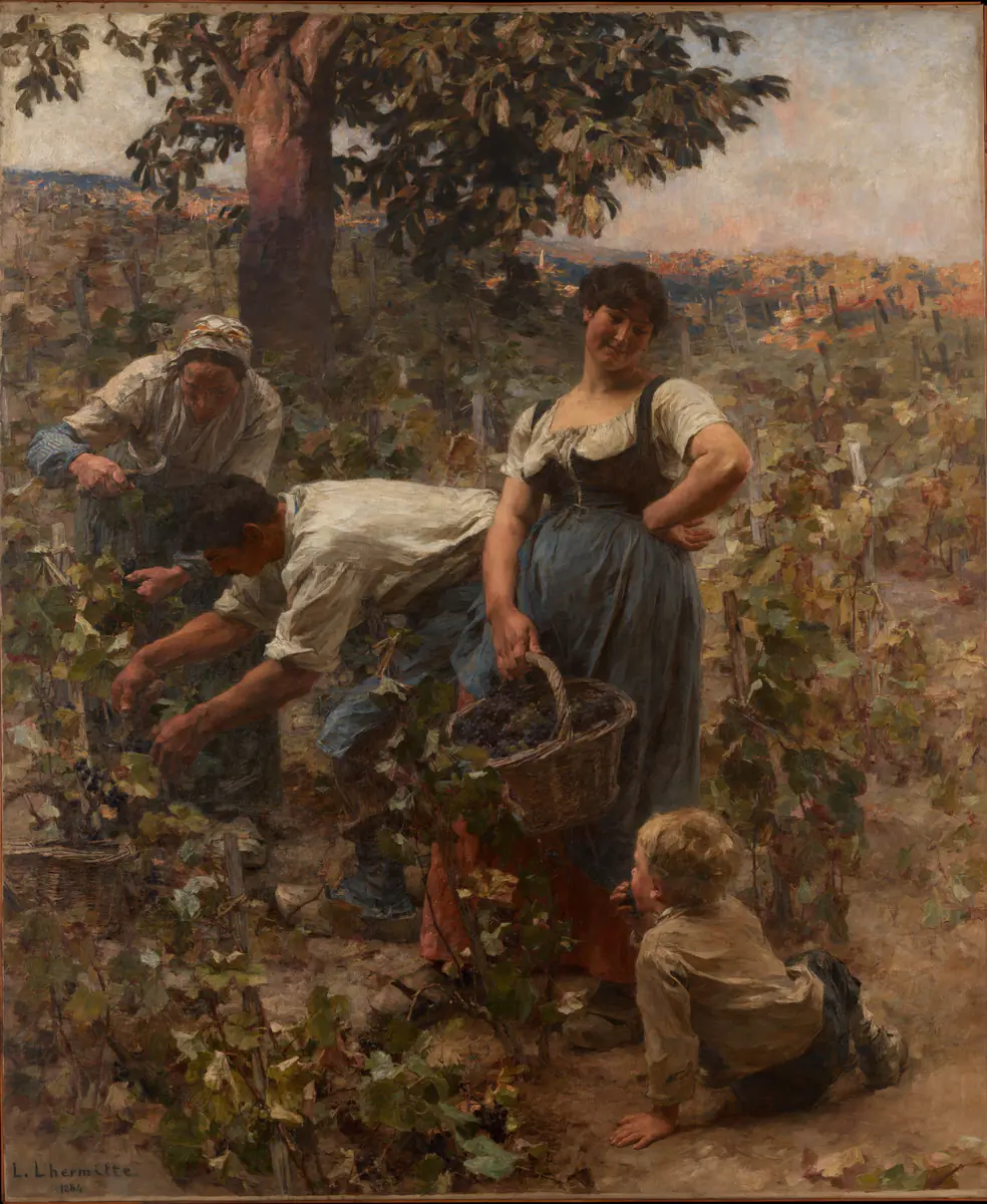 Les Vendanges - Léon Lhermitte
