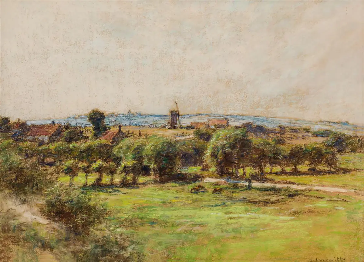 Une vue de Wissant - Léon Lhermitte