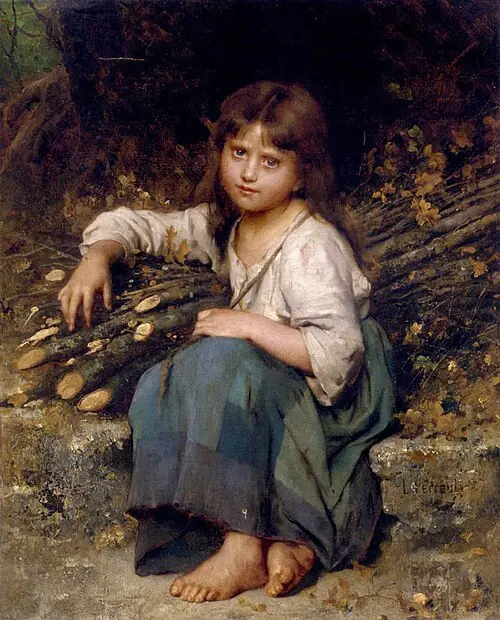 La Fille du bûcheron - Léon Perrault