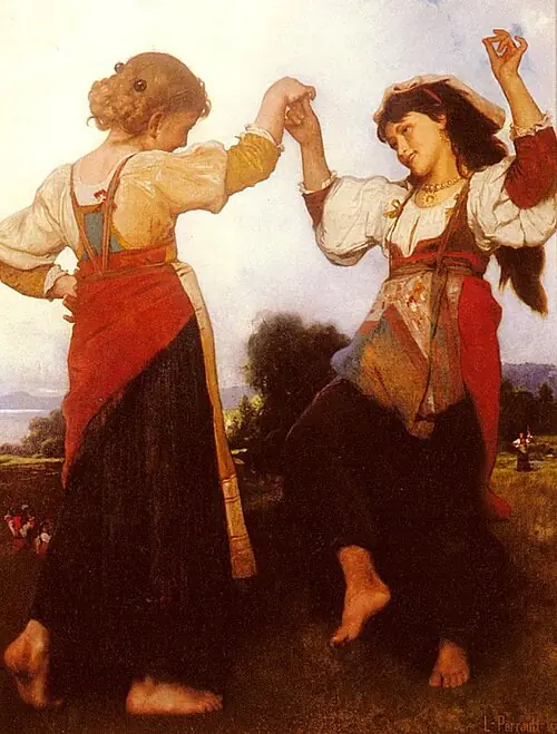 La Tarentelle - Léon Perrault