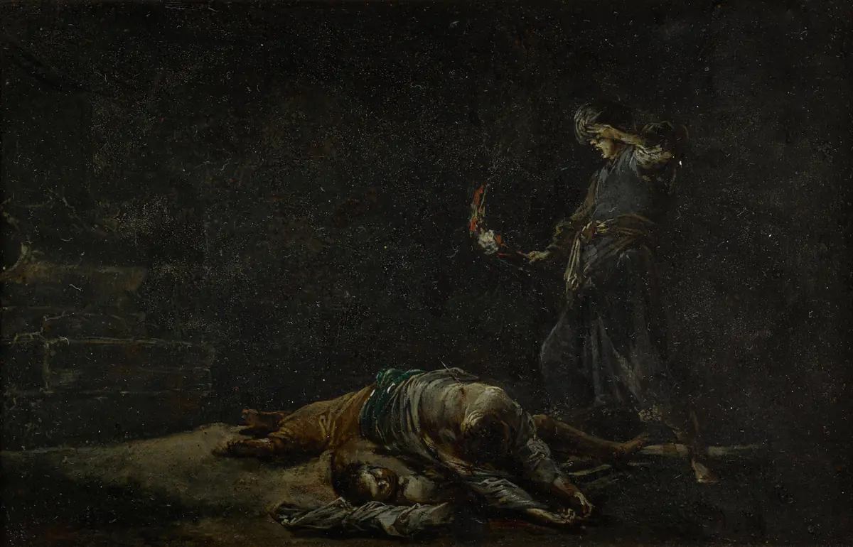 La découverte de Pyrame et Thisbé - Leonard Bramer