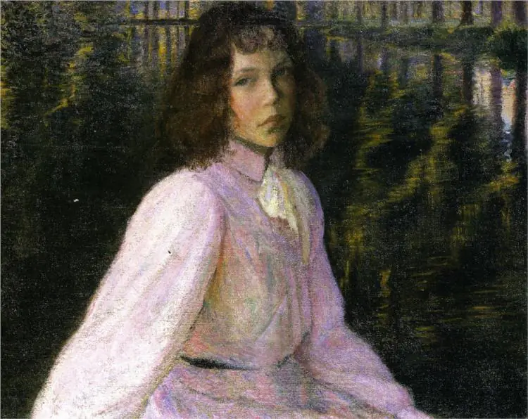 À la source de la rivière - Lilla Cabot Perry