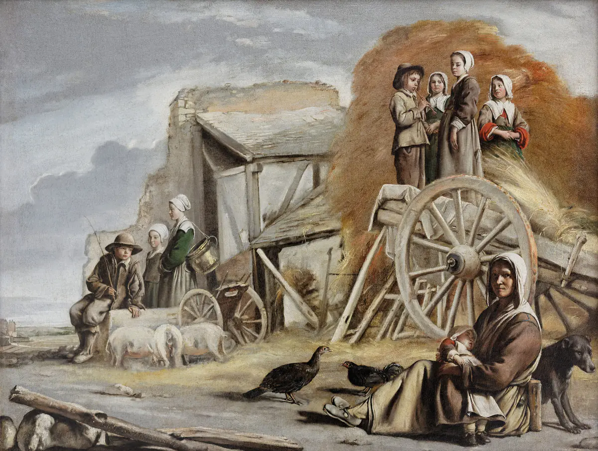 La Charrette - Louis Le Nain