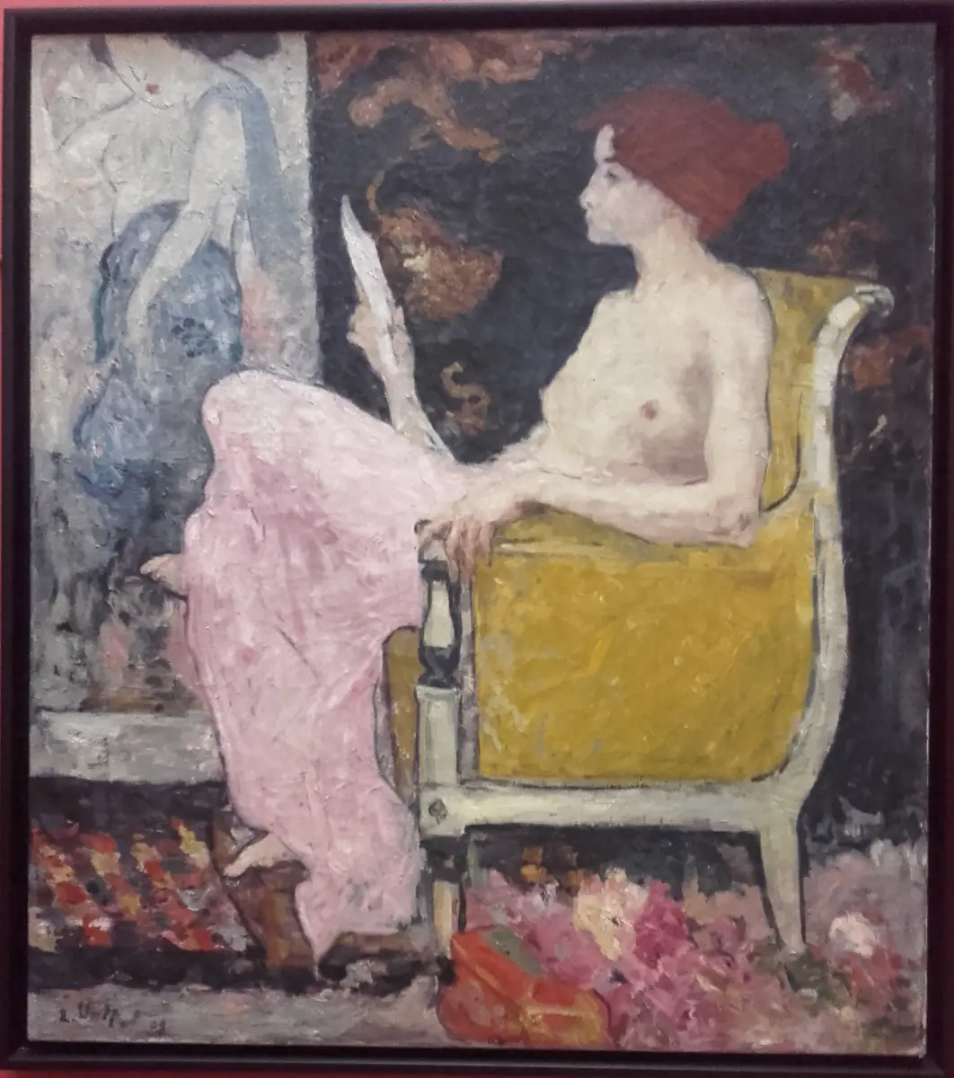 La lecture - Louis Valtat