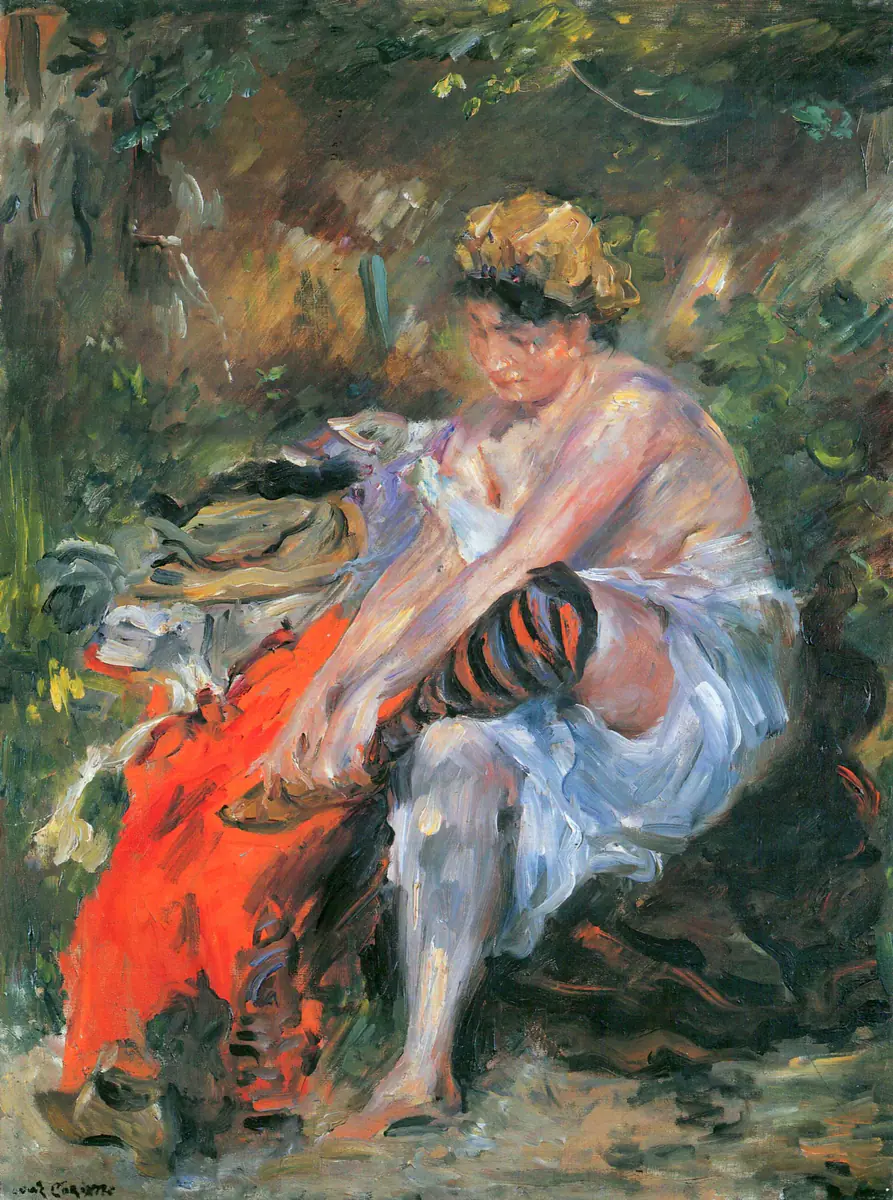 Après le bain - Lovis Corinth