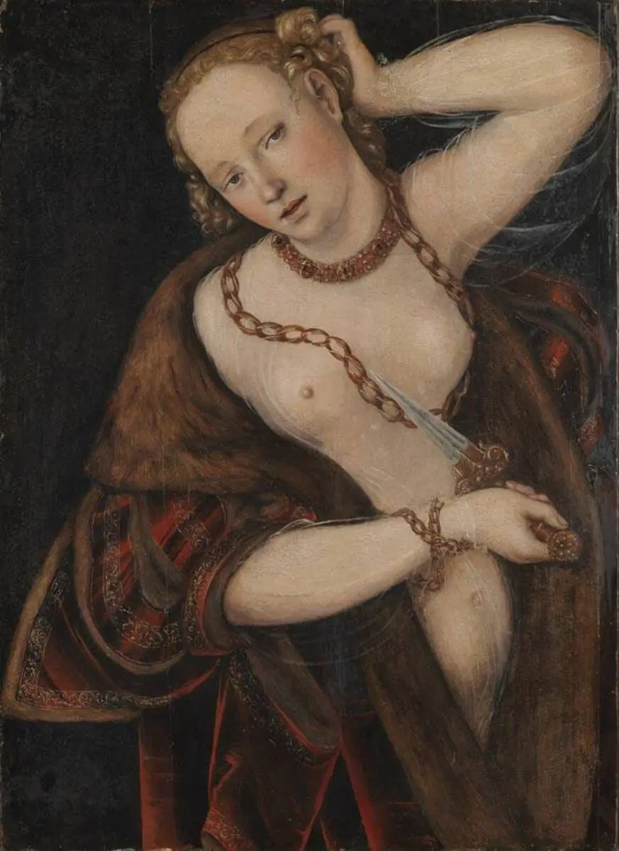 Lucrèce - Lucas Cranach d. Ä.