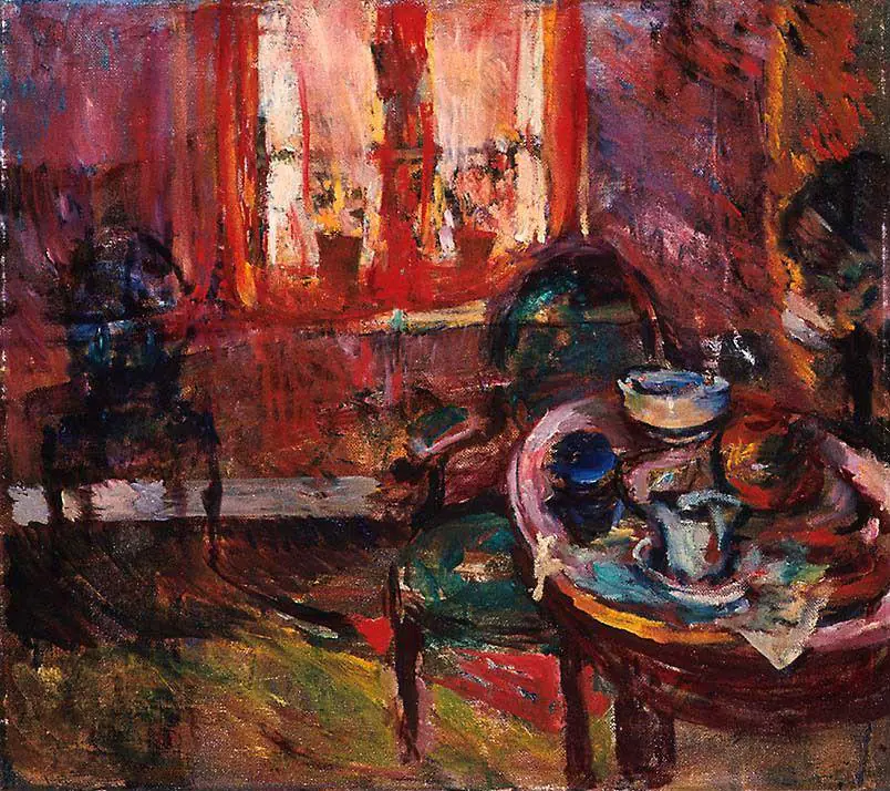 La chambre rouge - Ludvig Karsten