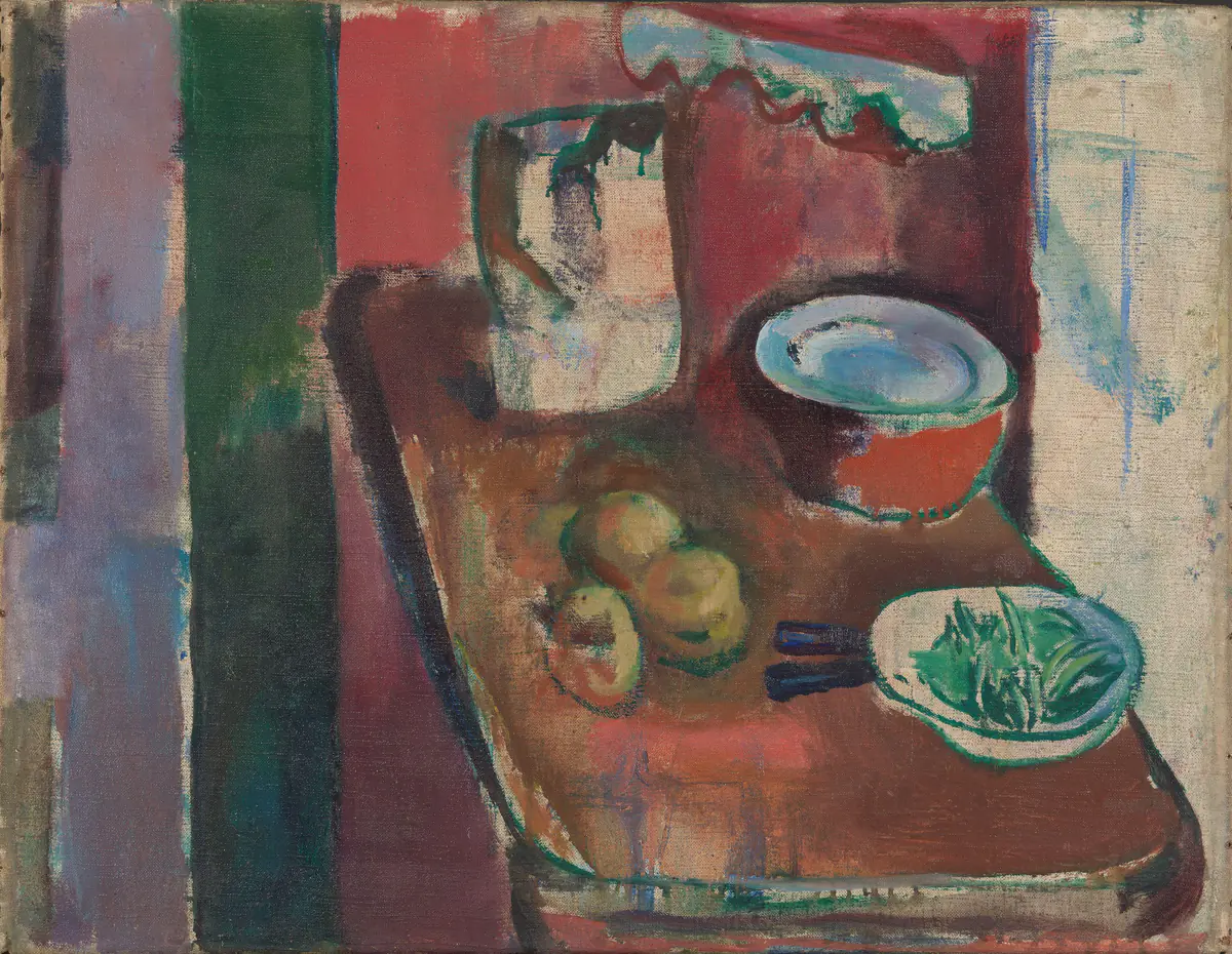 La cuisine rouge - Ludvig Karsten