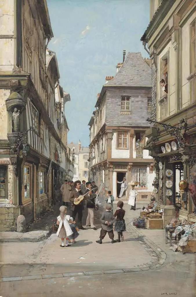 La Sérénade - Luigi Loir