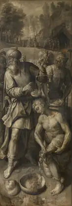 Abraham à Hébron - Maarten de Vos