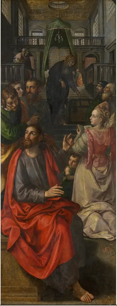 L'offrande de la veuve - Maarten de Vos