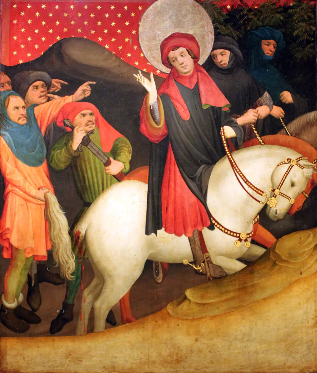 La moquerie de saint Thomas de Cantorbéry - Maître Francke
