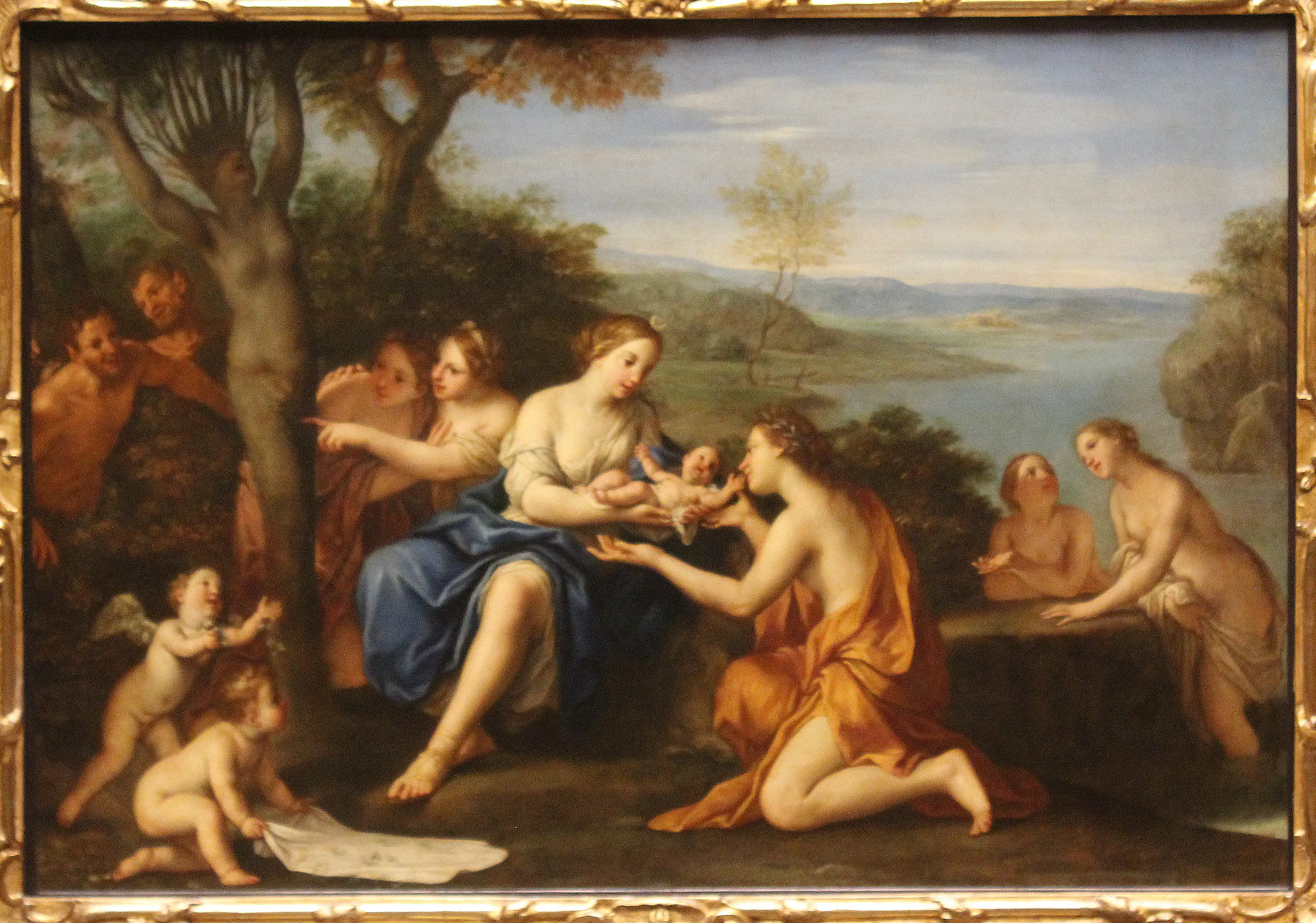 La naissance d'Adonis - Marcantonio Franceschini