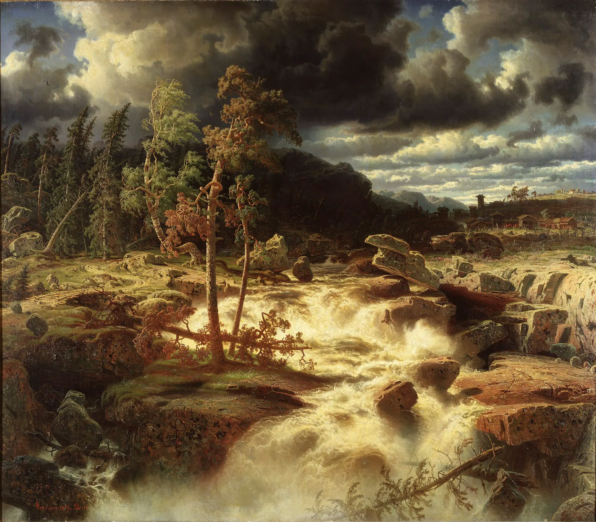 Cascade dans le Småland - Marcus Larson
