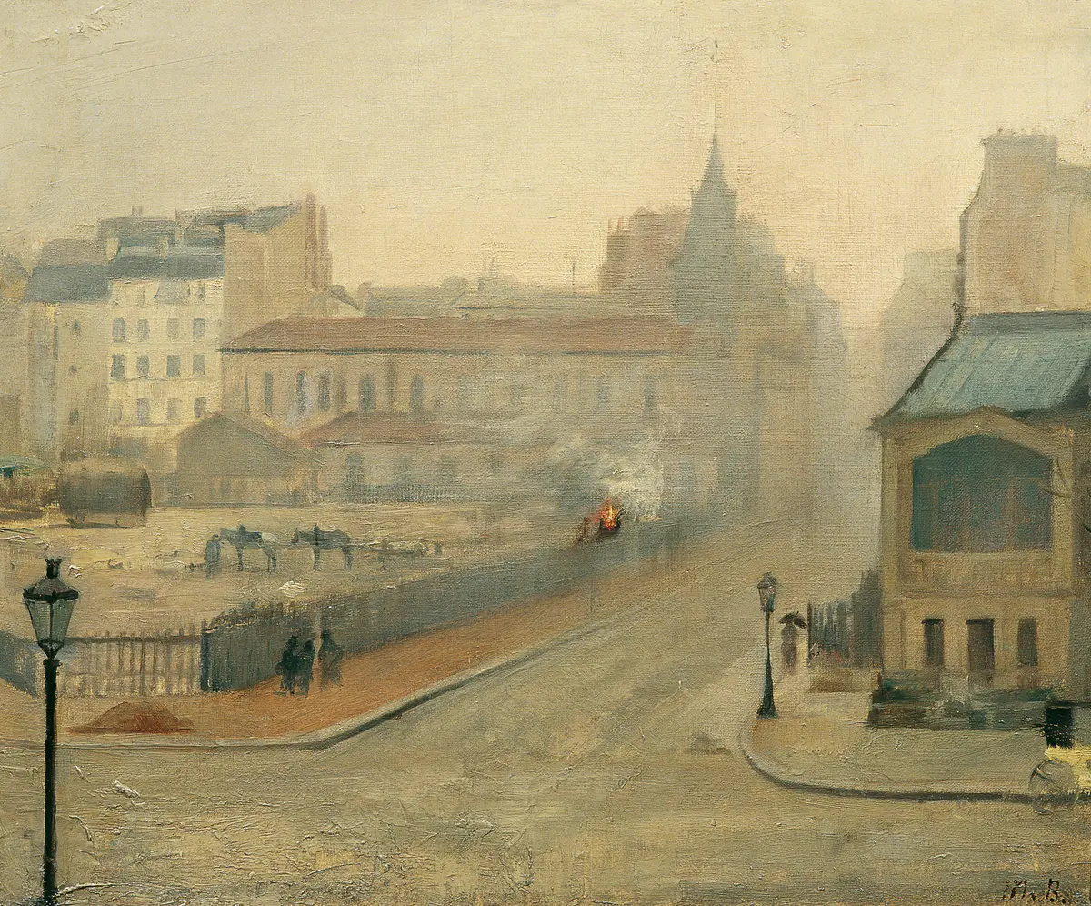 Dans la brume - Marie Bashkirtseff