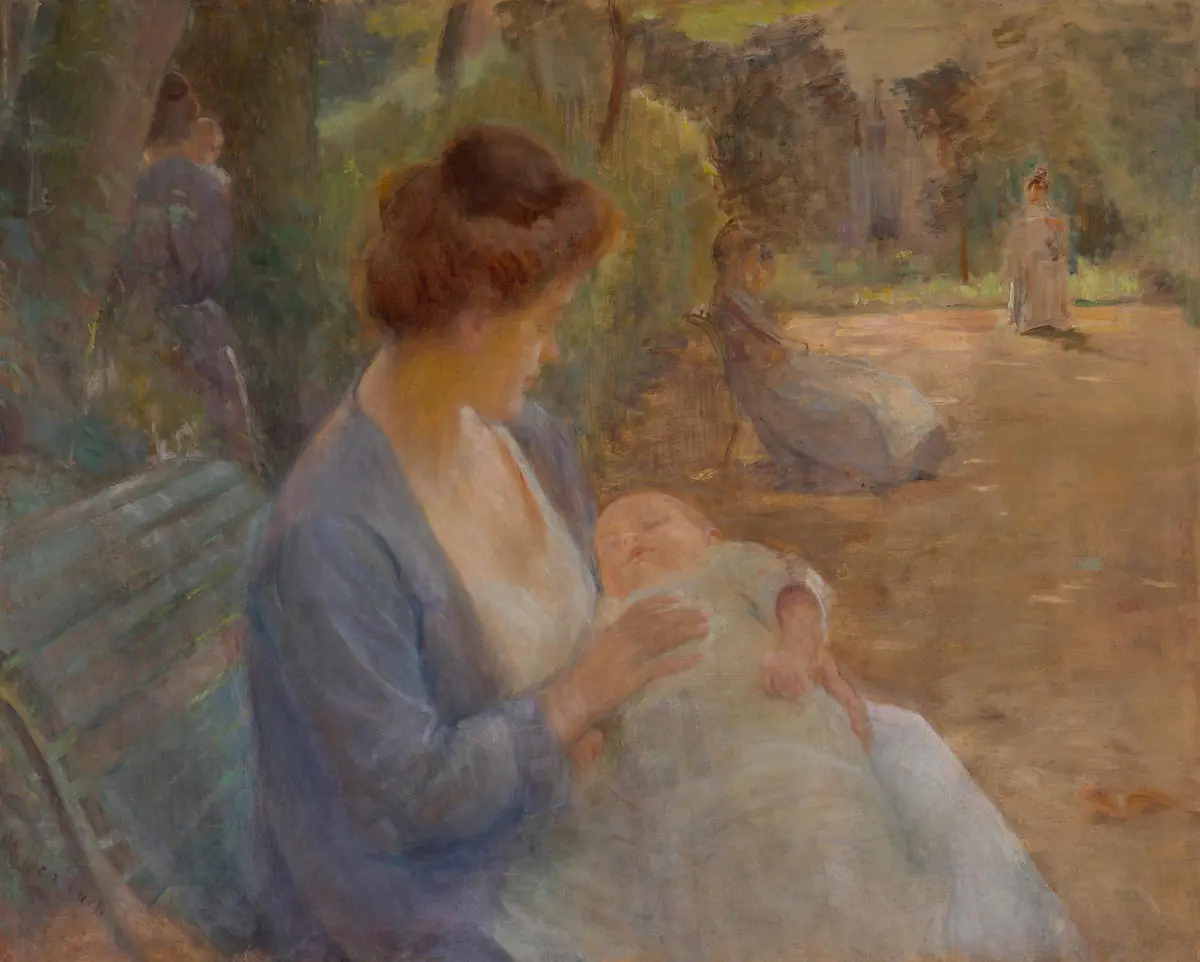 Dans une maternité - Marie Bertuch