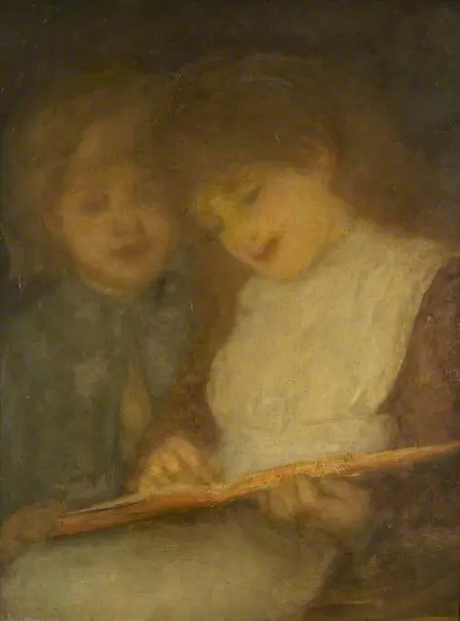 Filles lisant - Matthijs Maris