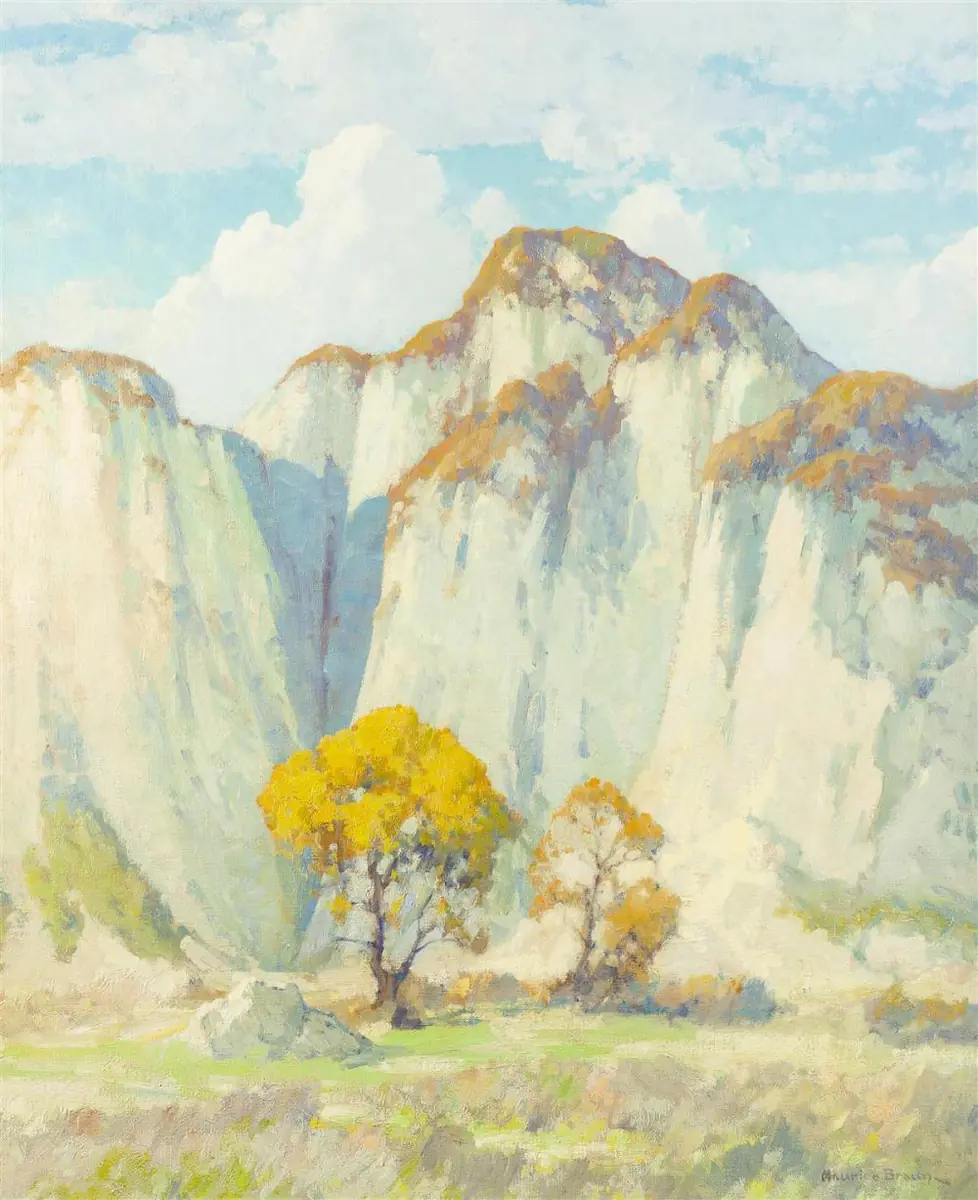 Les falaises - Maurice Braun