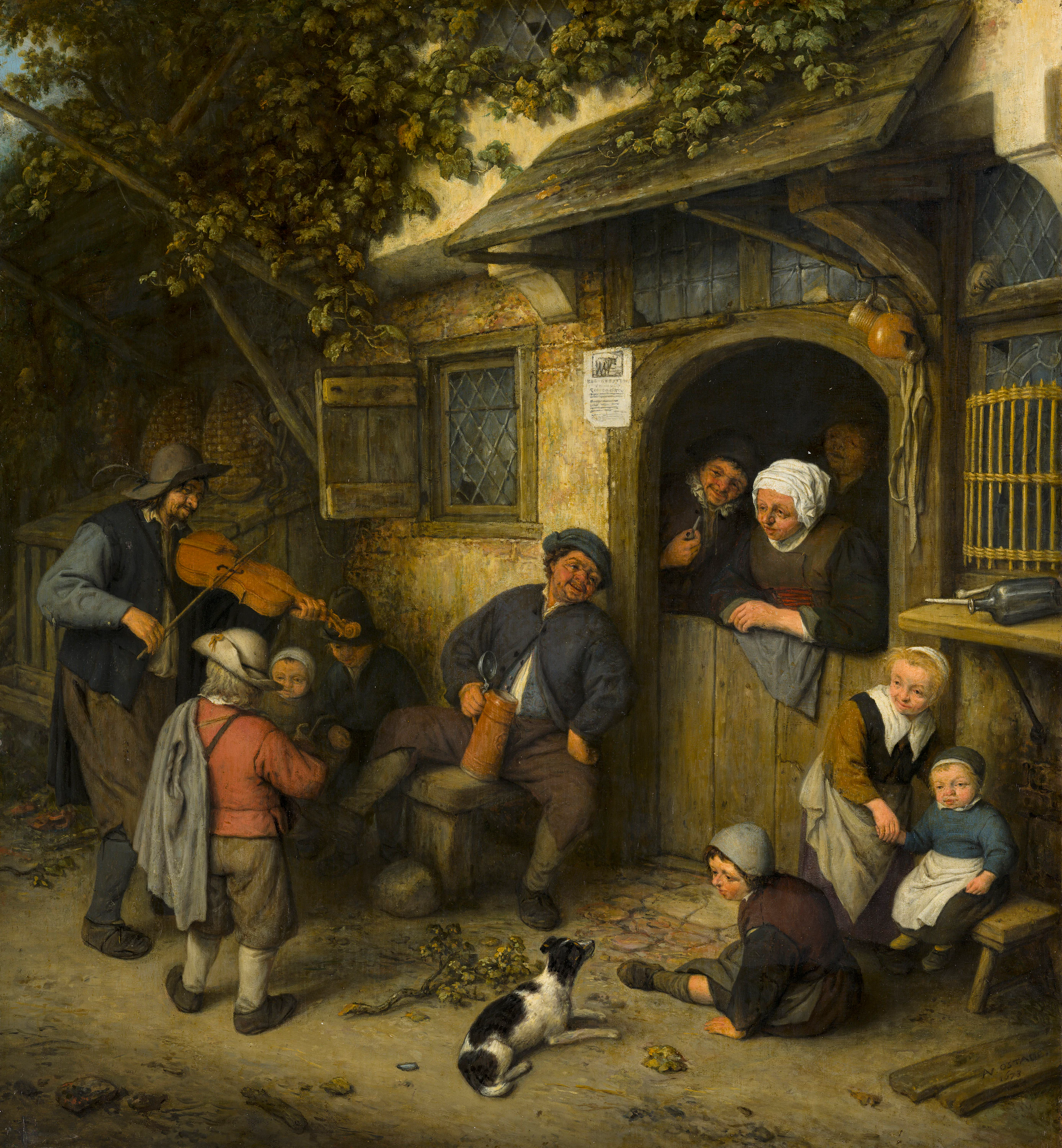 Le Violoneux - Artiste inconnu