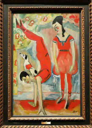 Acrobates, 1920 - Max Pechstein