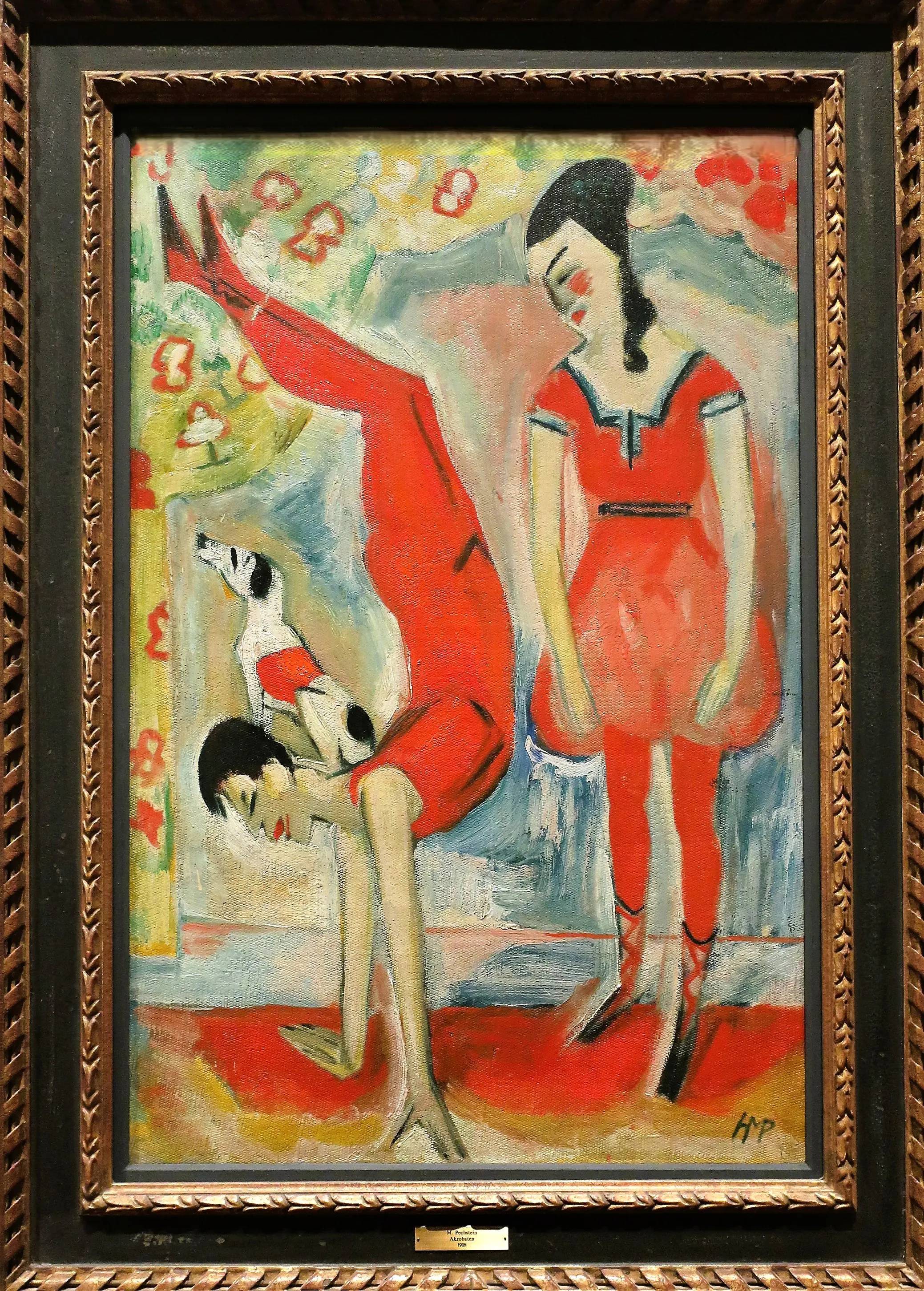 Acrobates, 1920 - Max Pechstein