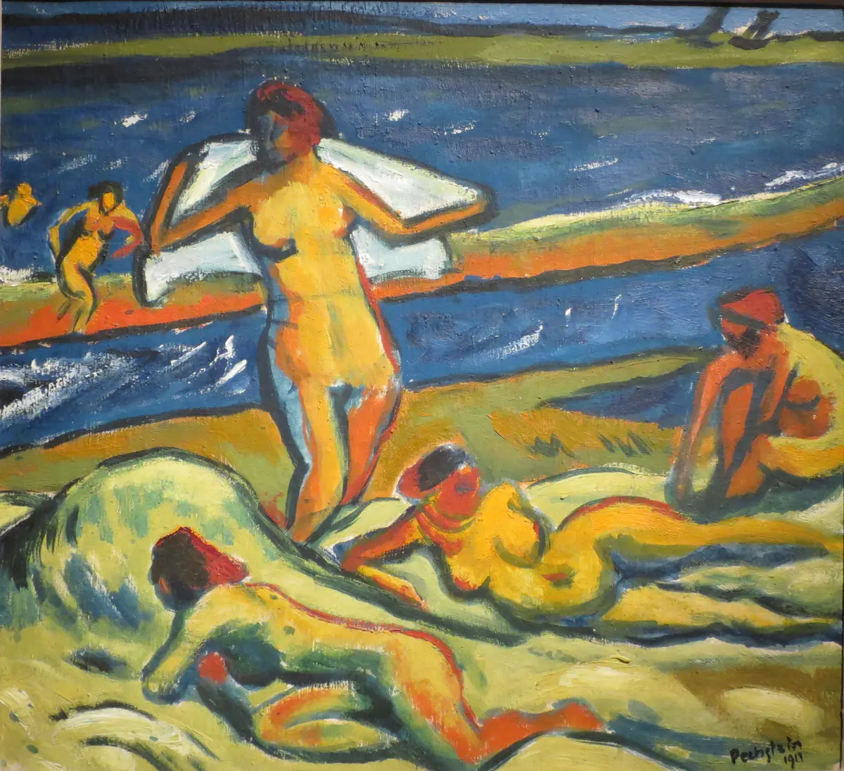 Baigneuses, vers 1917 - Max Pechstein