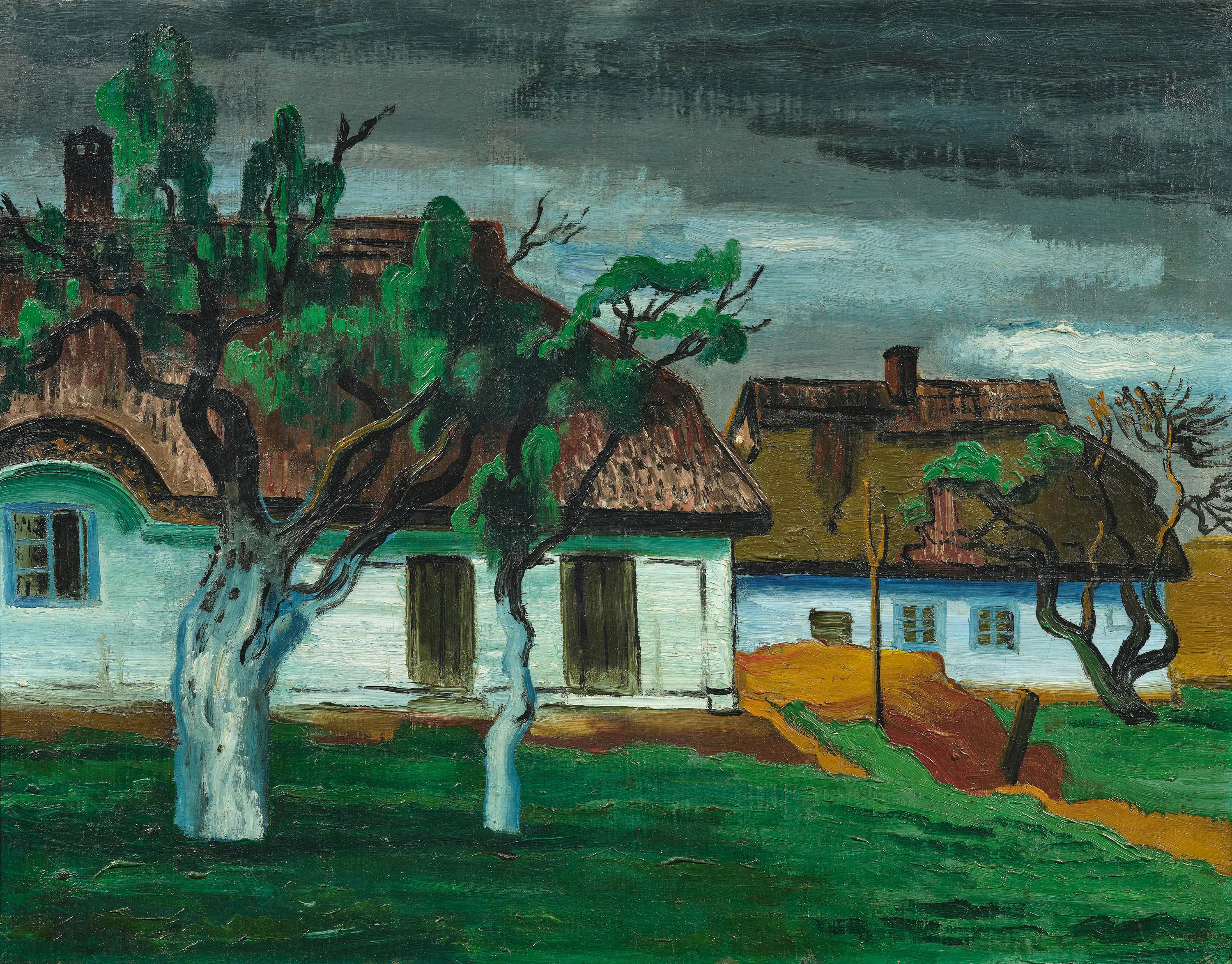 Cabanes de pêcheurs, 1930 - Max Pechstein