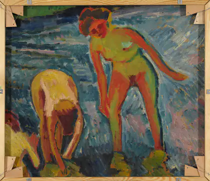Dans l'eau - Max Pechstein