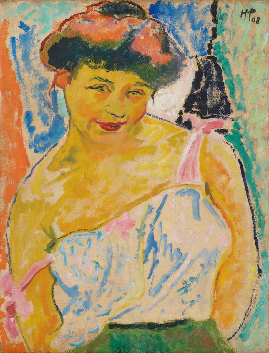 Jeune fille - Max Pechstein
